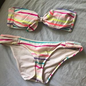 Victoria Secret striped bikini